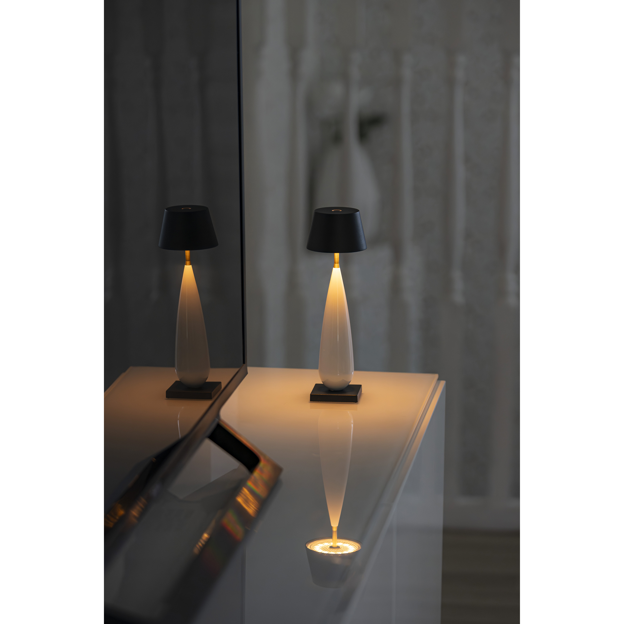 Portabel Lampa Gnosjö Konstsmide Frejus Bordslampa USB