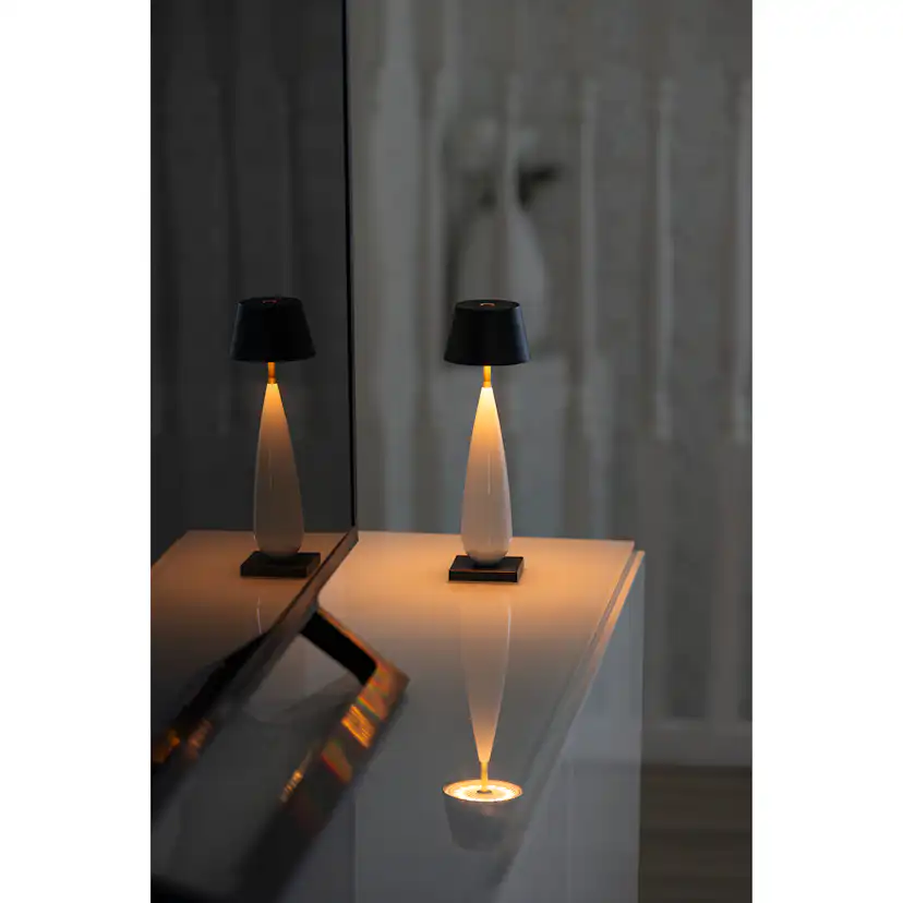 Portabel Lampa Gnosjö Konstsmide Frejus Bordslampa USB