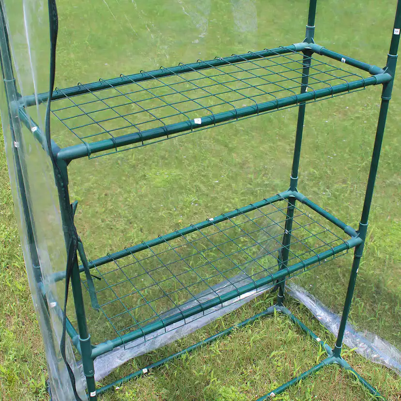 Växthus Metalcraft 1,04 kvm Transparent Rektangulärt