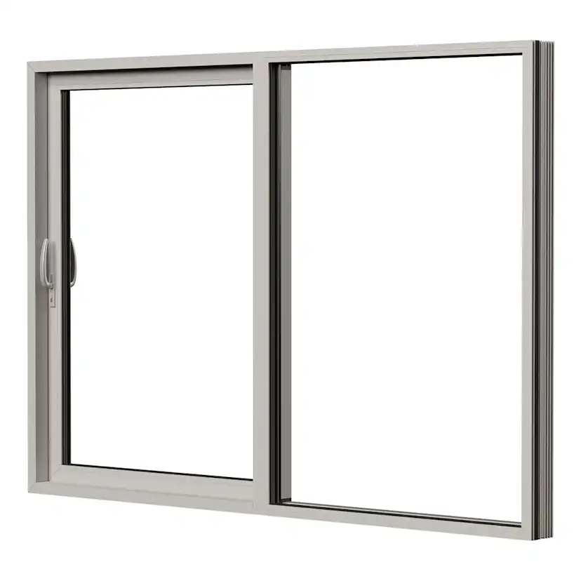 Skjutdörr NorDan HelAlu Aluminium 2-Delad Enkelspår
