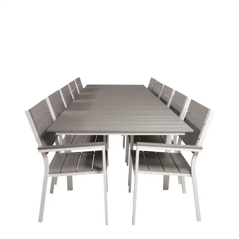 Matgrupp Venture Home Lova 224/324 med 10 Lova Matstolar