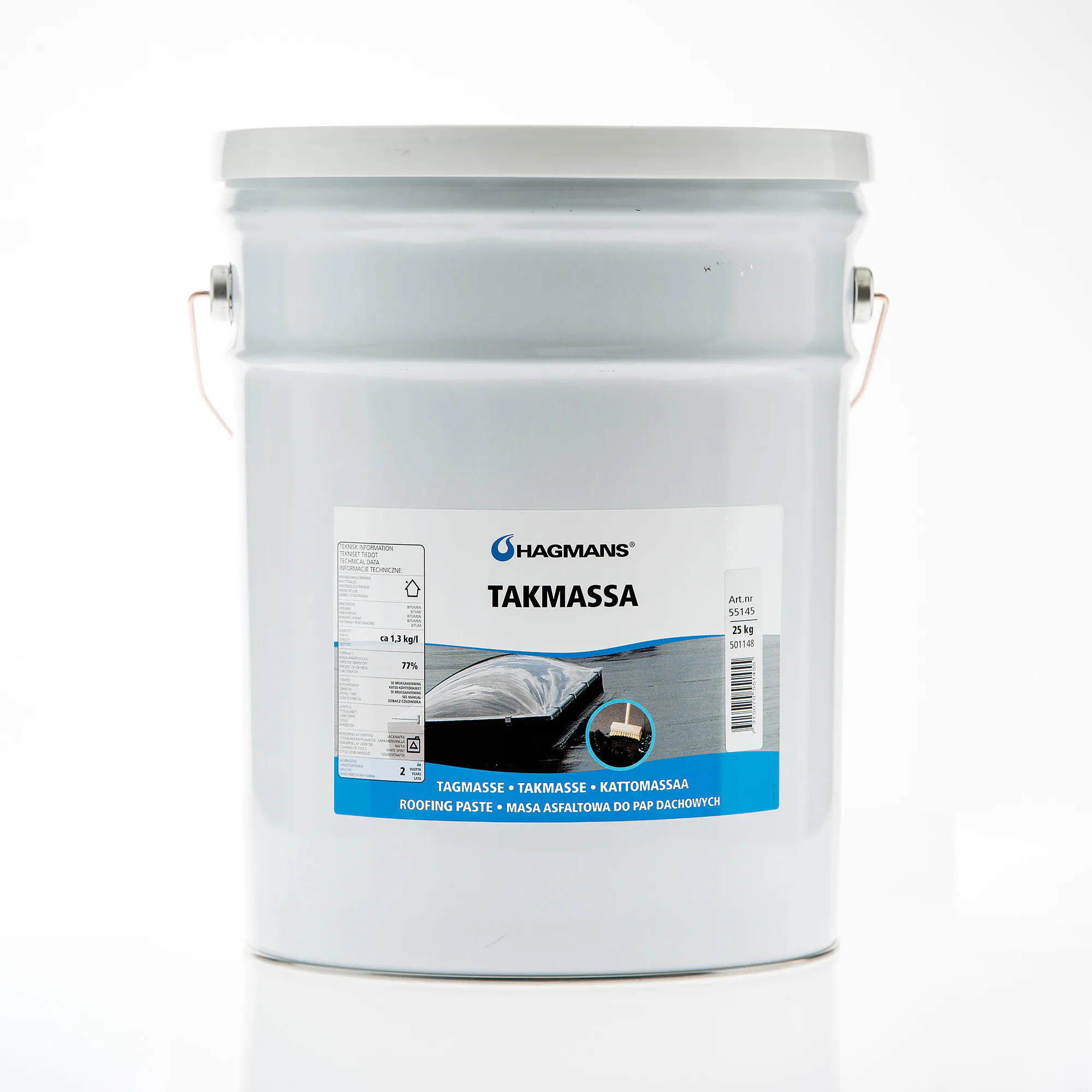 Hagmans Takmassa kallflytande 25 kg 25 kg