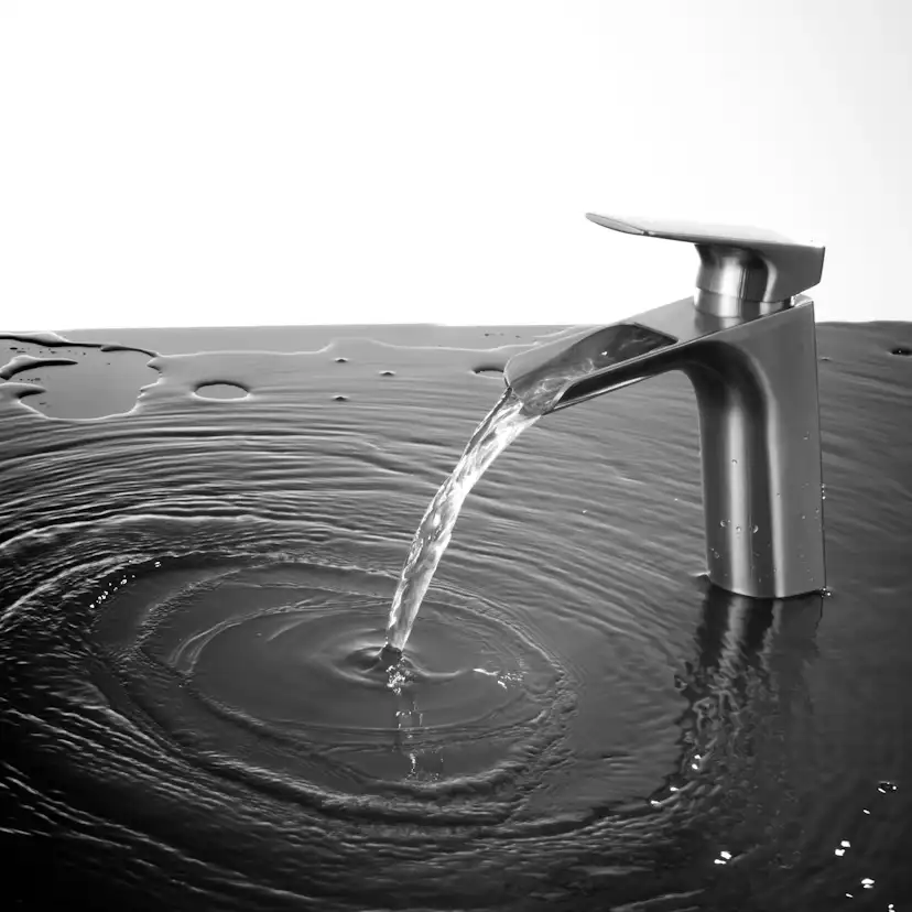 Tvättställsblandare Scandtap Steel Stream