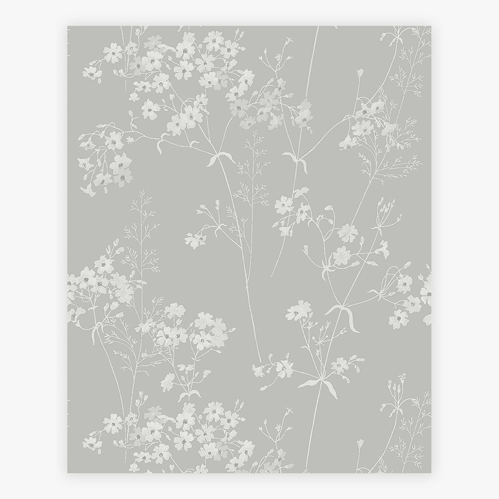 Tapet NEXT Leaf Grey