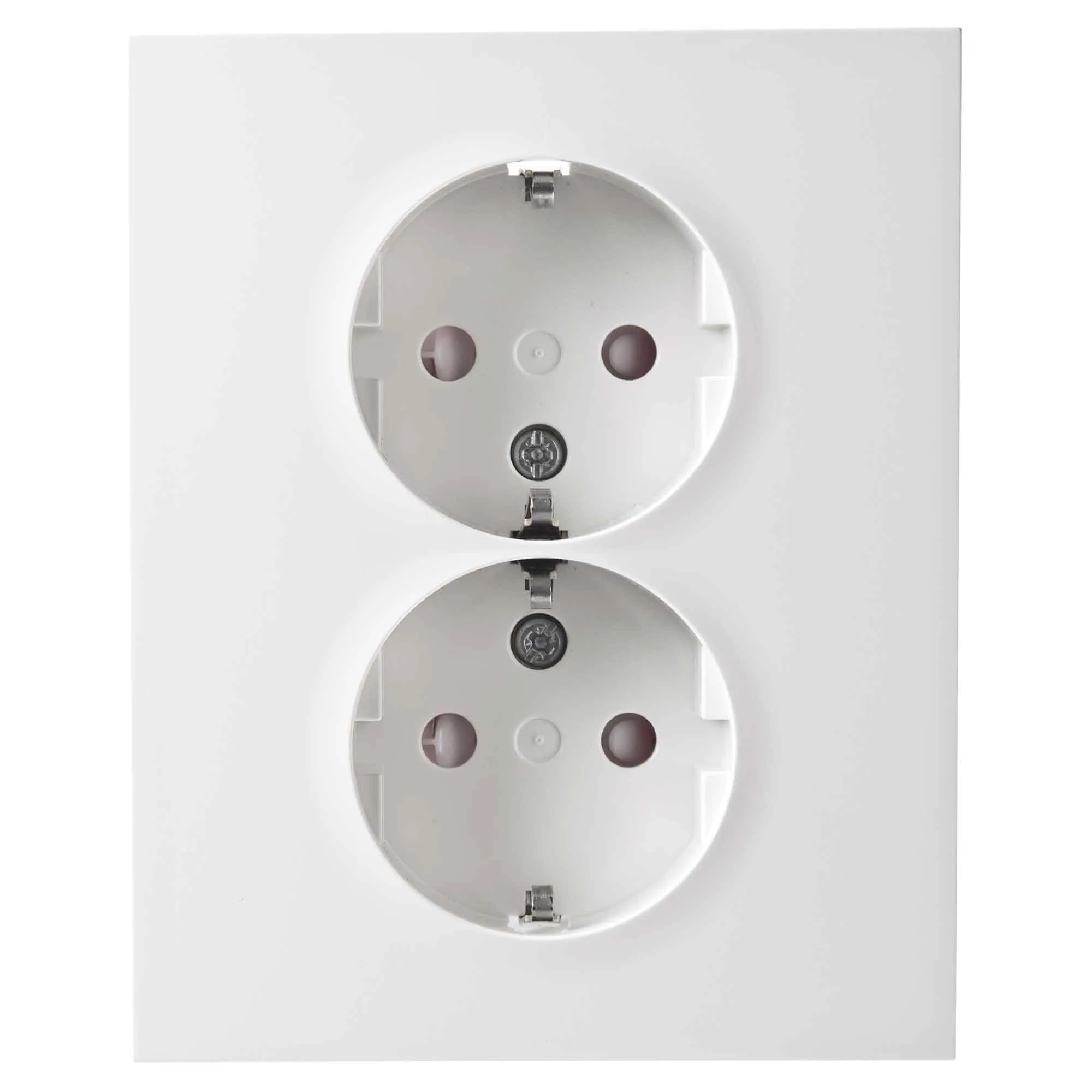 Vägguttag Elko Plus 2-Vägs Jordat Skruv