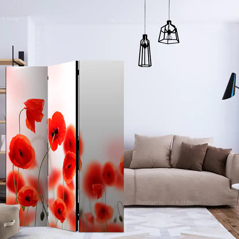 Rumsavdelare Arkiio Sleepy Poppy's Land 135x172 cm