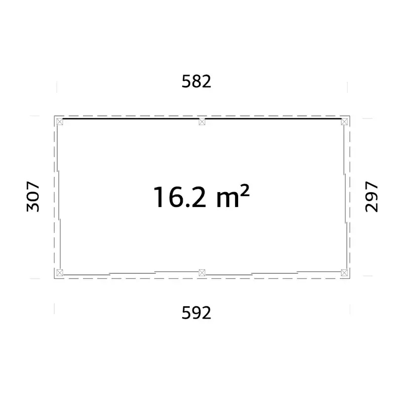 Uterum Palmako Saga 17,3 m² (inv. 16,2 m²) Slide
