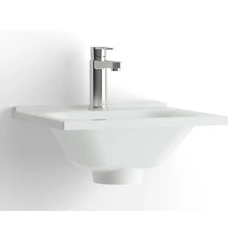 Tvättställ Vedum Found 415 med Vattenlås EasyClean