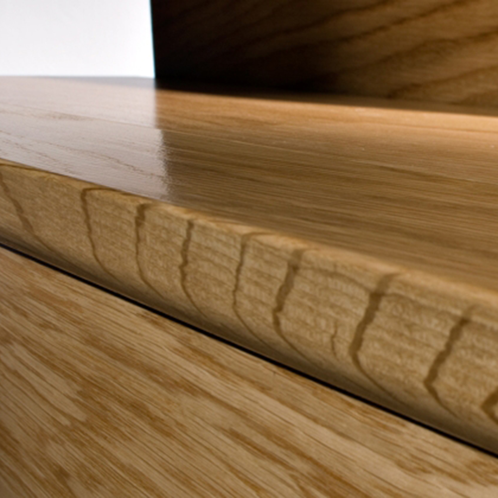 Trappnos Kährs Massiv 57x27 mm Kährs Linnea 7 mm Woodloc Ek Lack 12