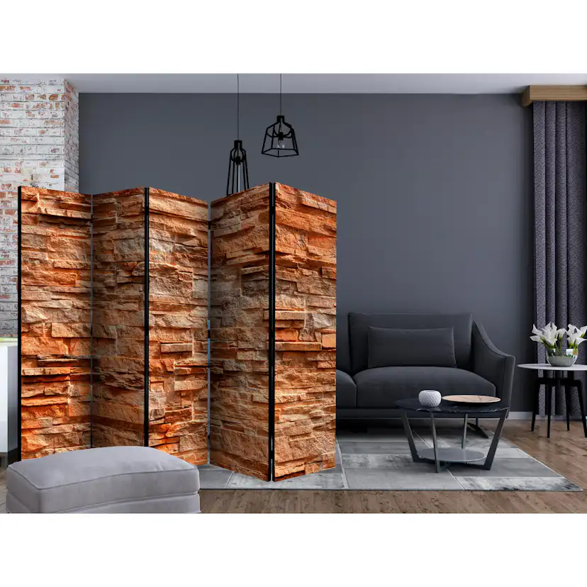 Rumsavdelare Arkiio Orange Stone II 225x172 cm