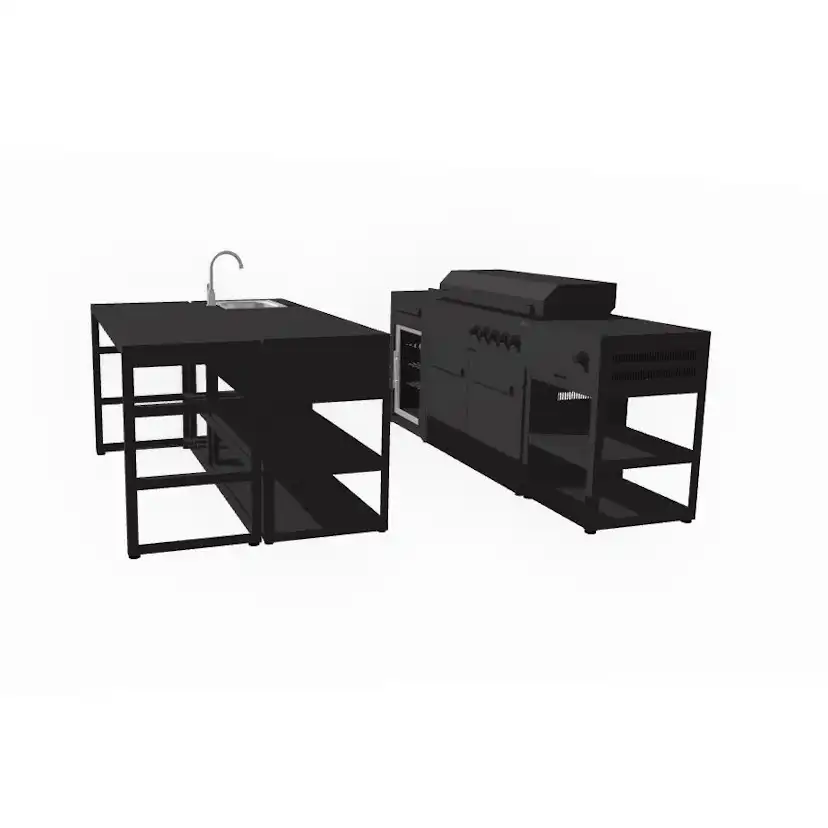 Fristående Utekök Myoutdoorkitchen Nordic Line Aarhus