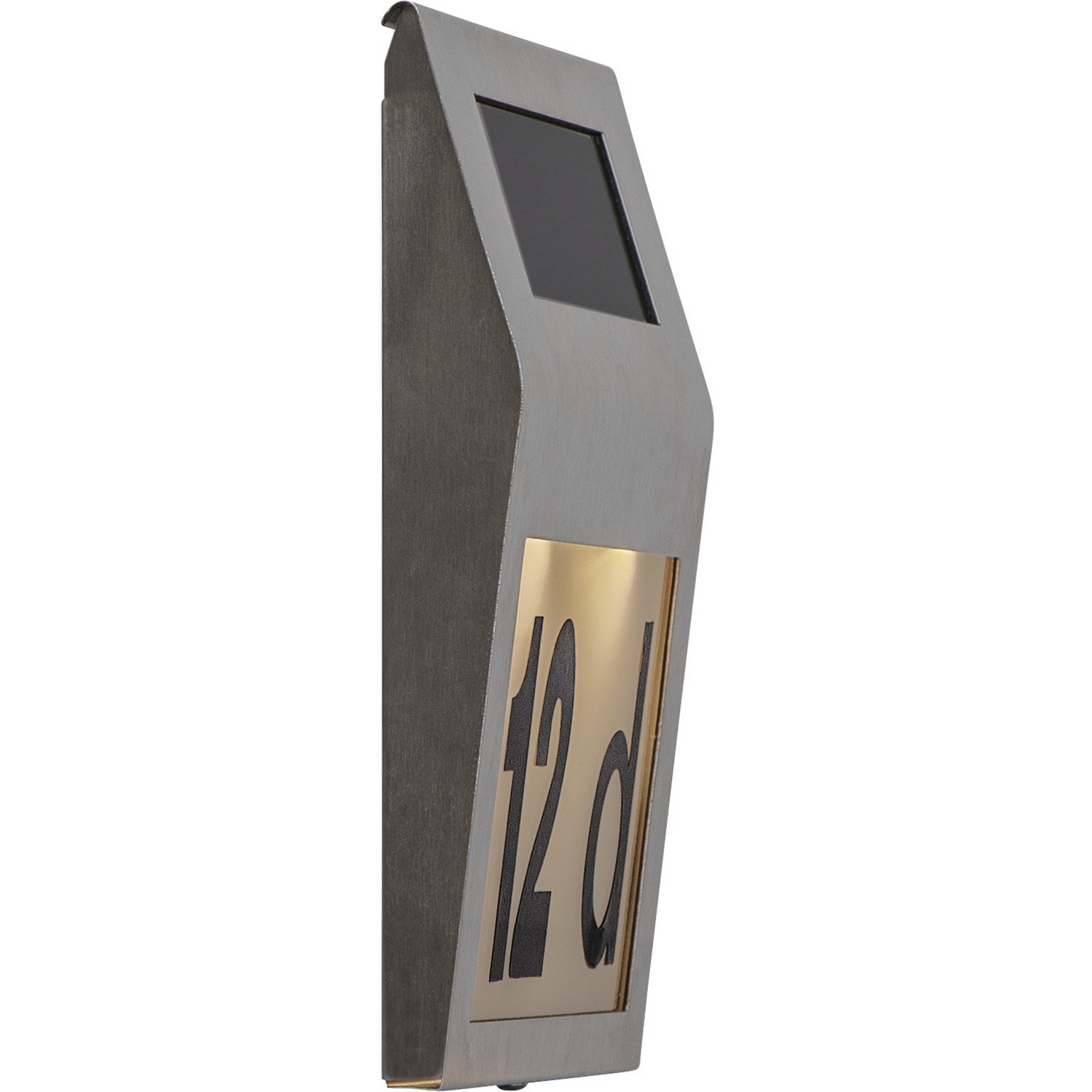 Solcells-vägglykta Star Trading Wally Twilight