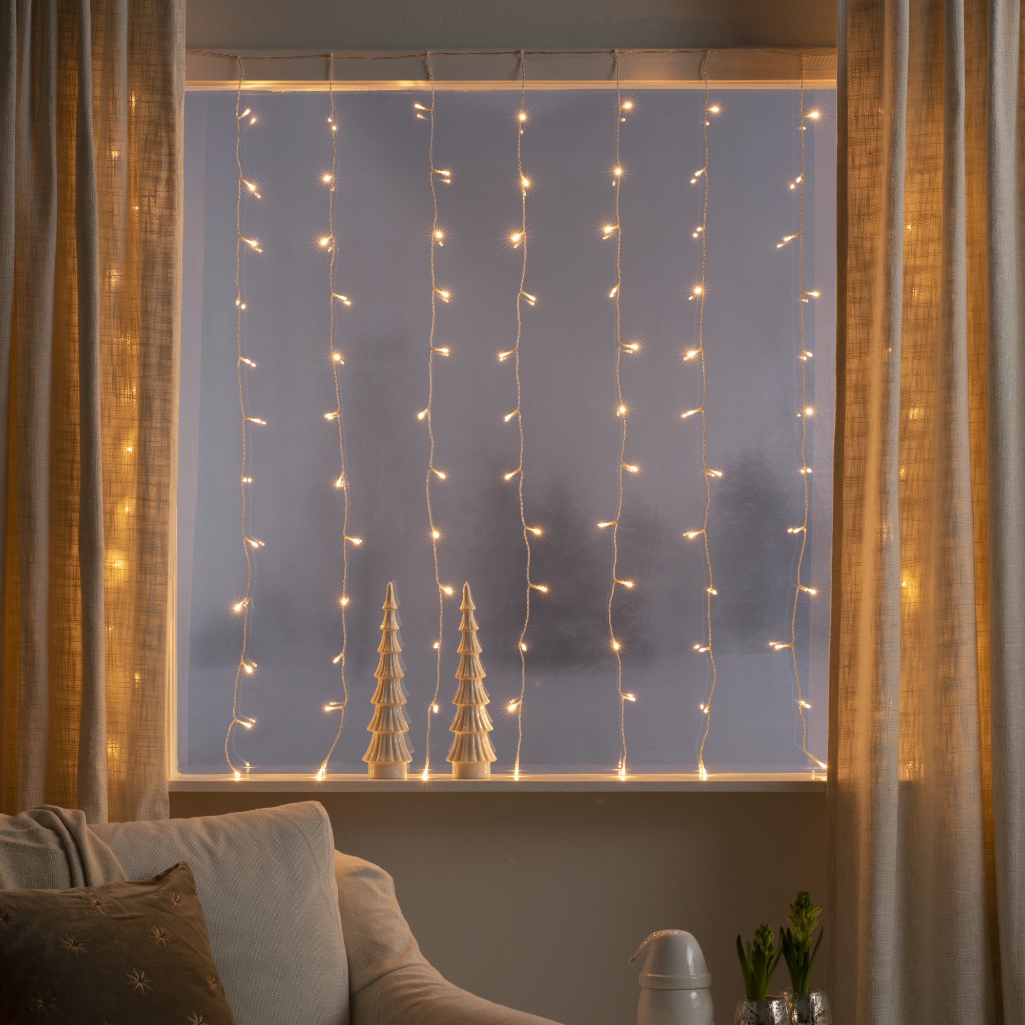 Gardinslinga Gnosjö Konstsmide 3700 120 LED