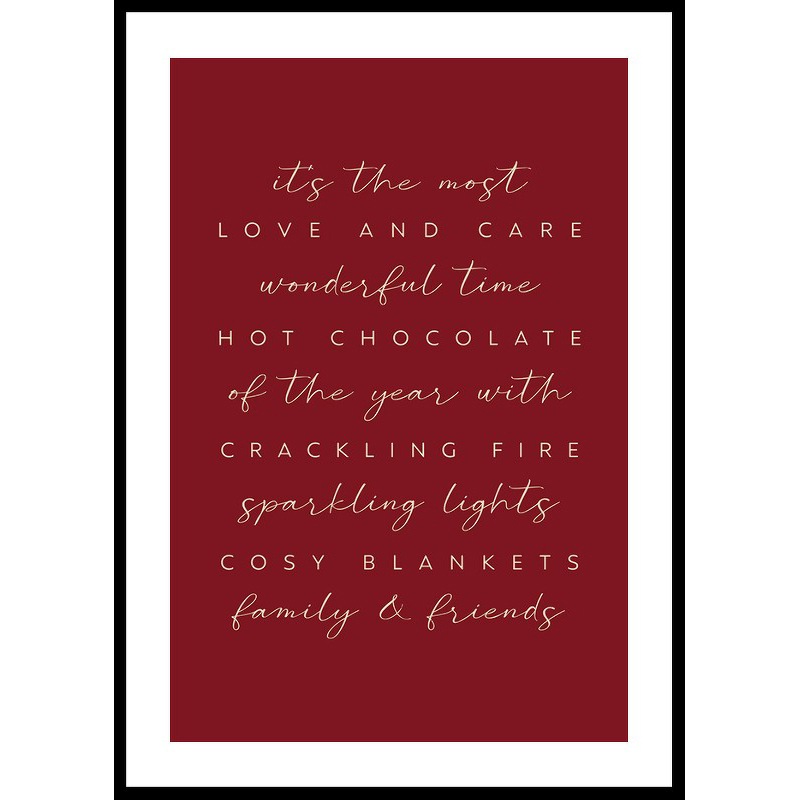 The Most Wonderful Time 50x70 50x70 cm