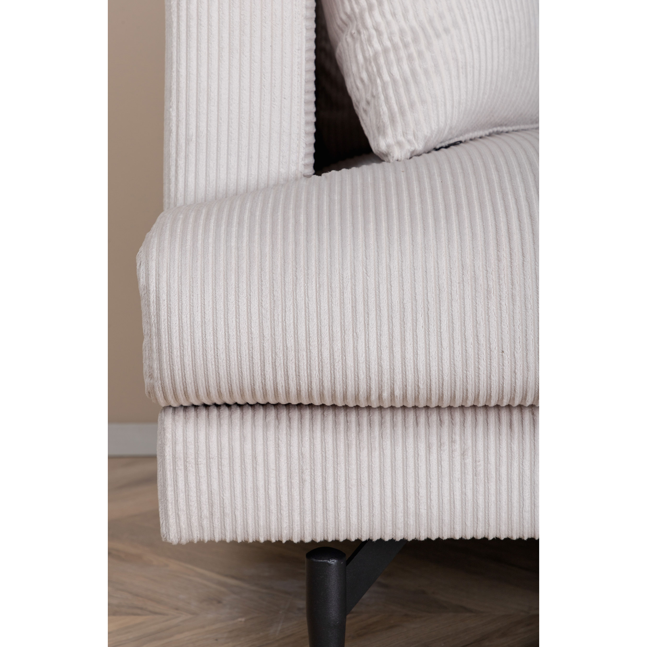 Fåtölj Venture Home Sofia Manchester Beige Sittbredd 106 cm