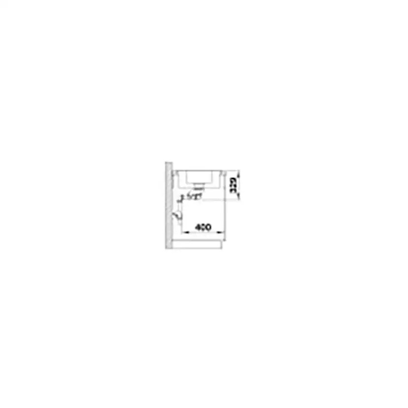 BLANCO LEGRA 6 S COMPACT - SVART Svart
