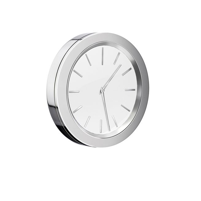 Klocka Smedbo Time YX380 Krom/Vit