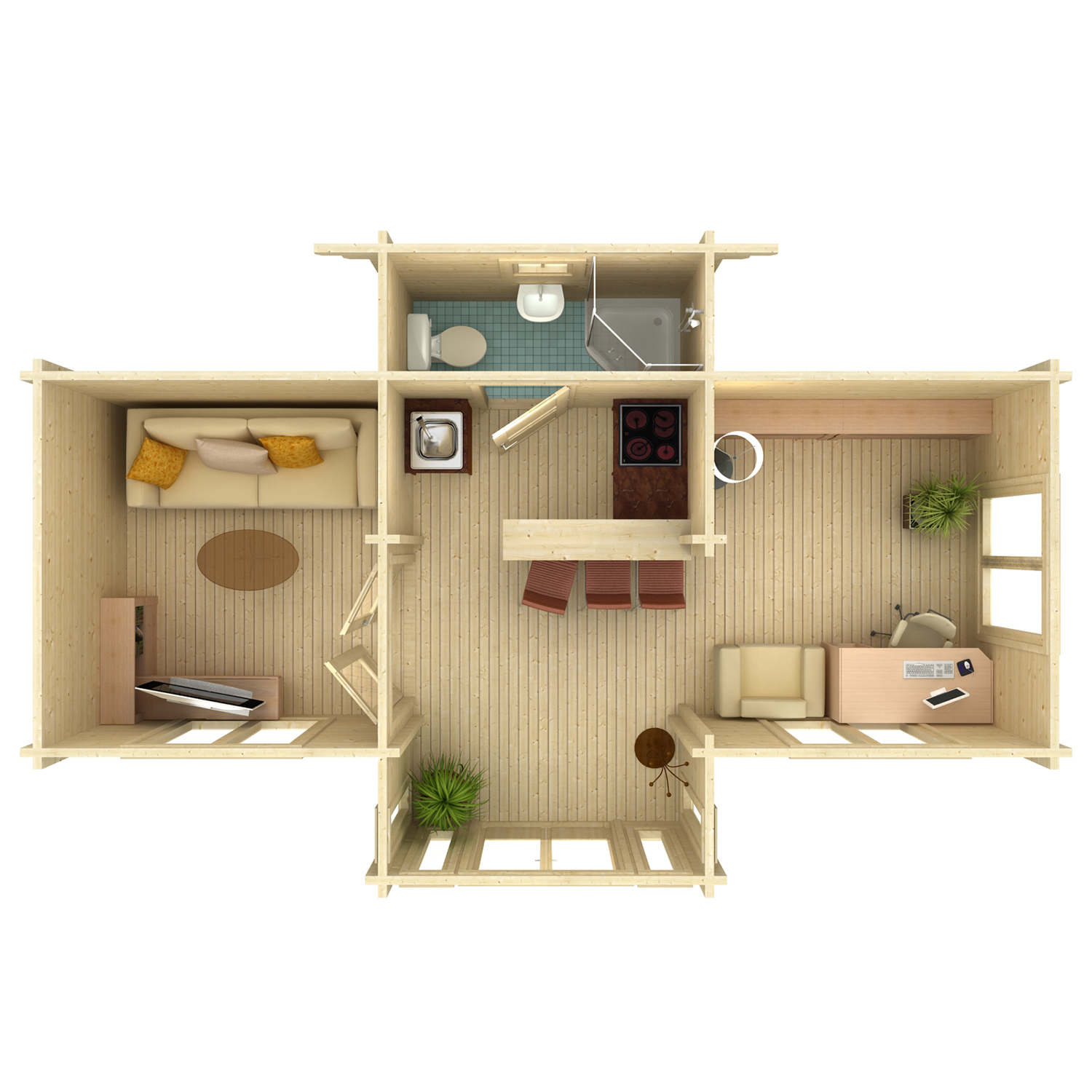 Stuga Palmako Anna 29,2 m2