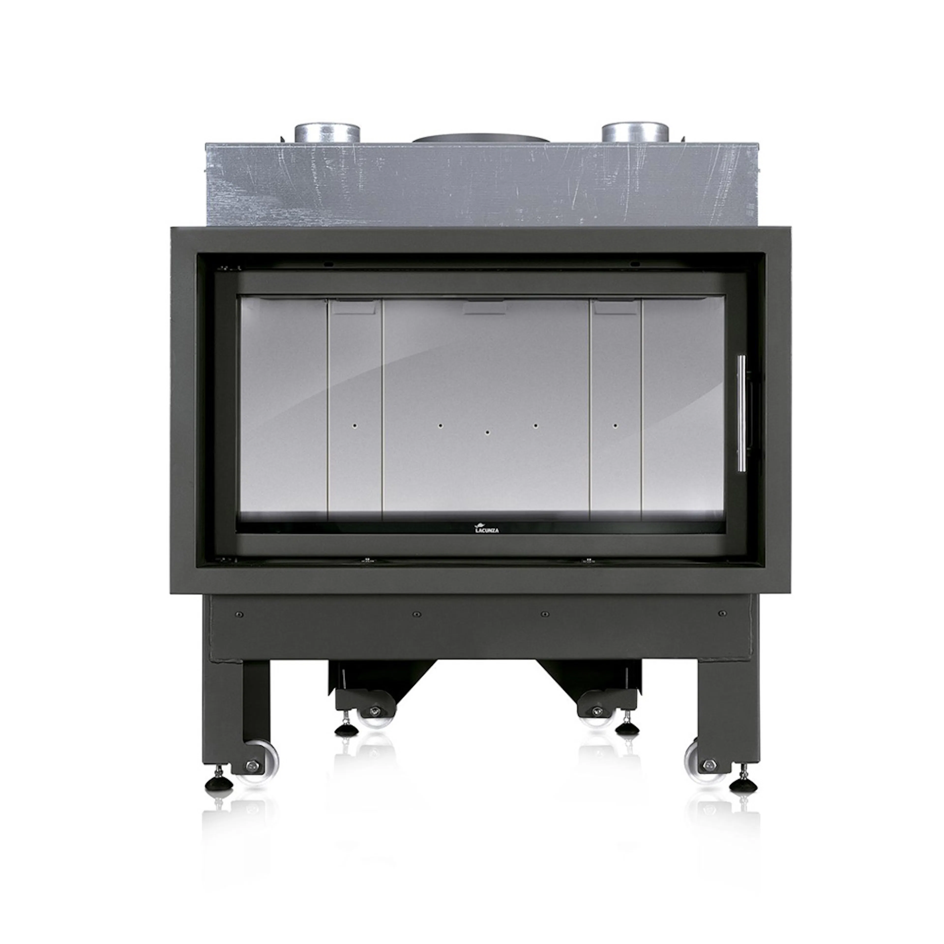 Öppen spis och kamin Lacunza Inca 100 Utan turbinfläkt, Material: Thermotte