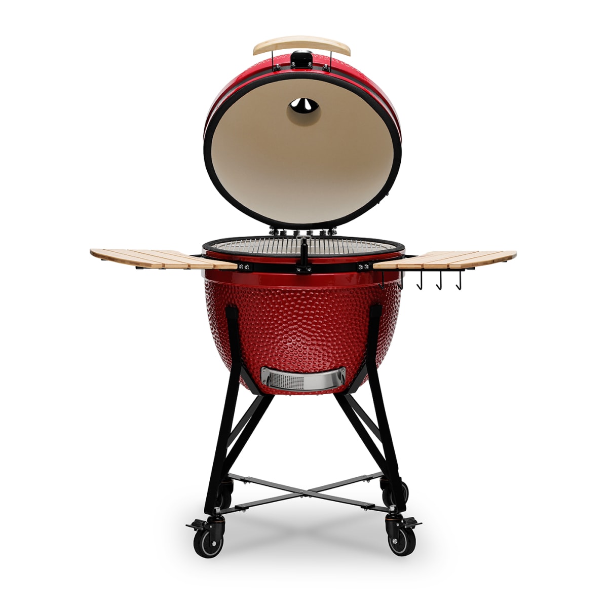 Kolgrill Kamado Bono Limited Röd Med Överdrag
