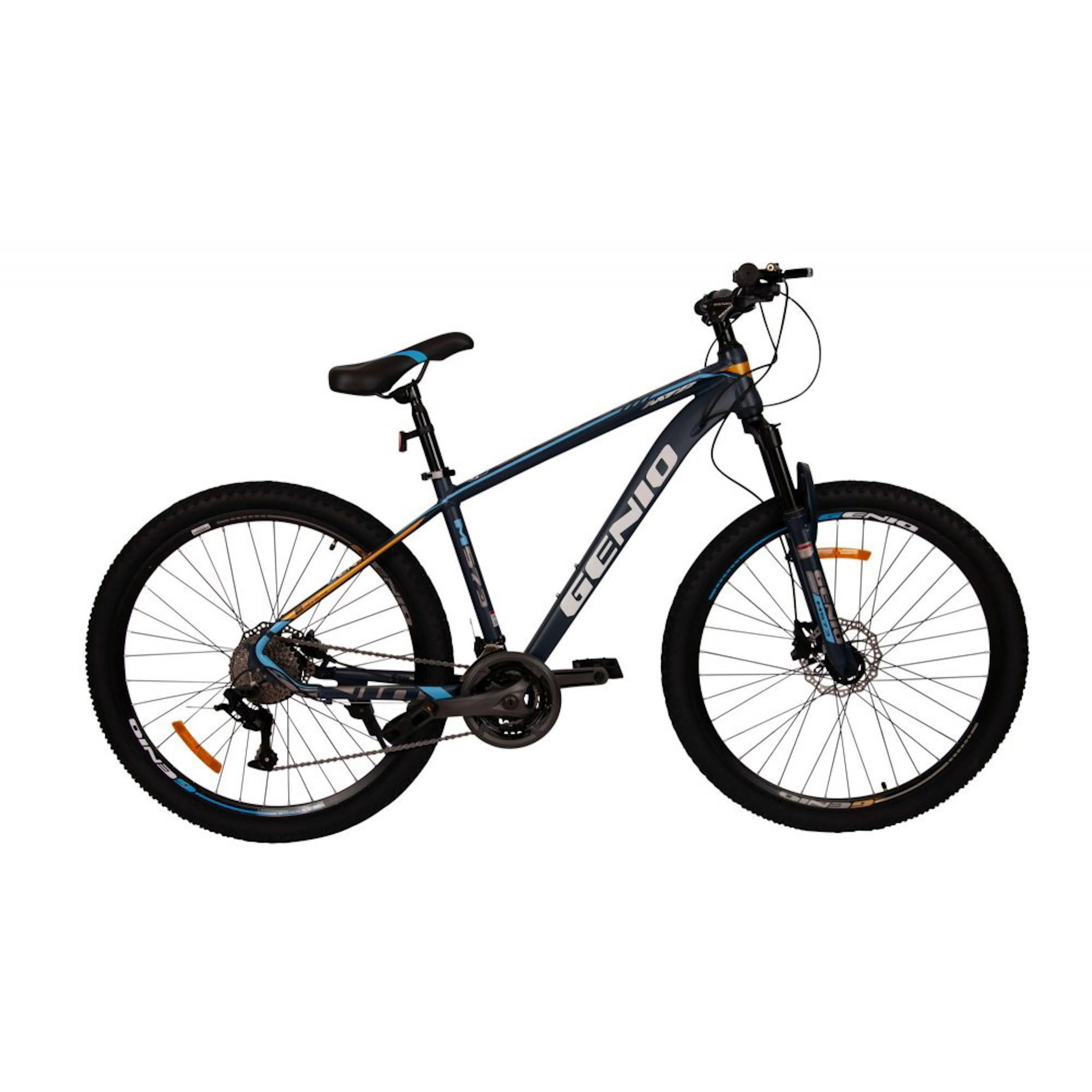Mountainbike - 27.5" ALU Blå/Guld Färg Grå