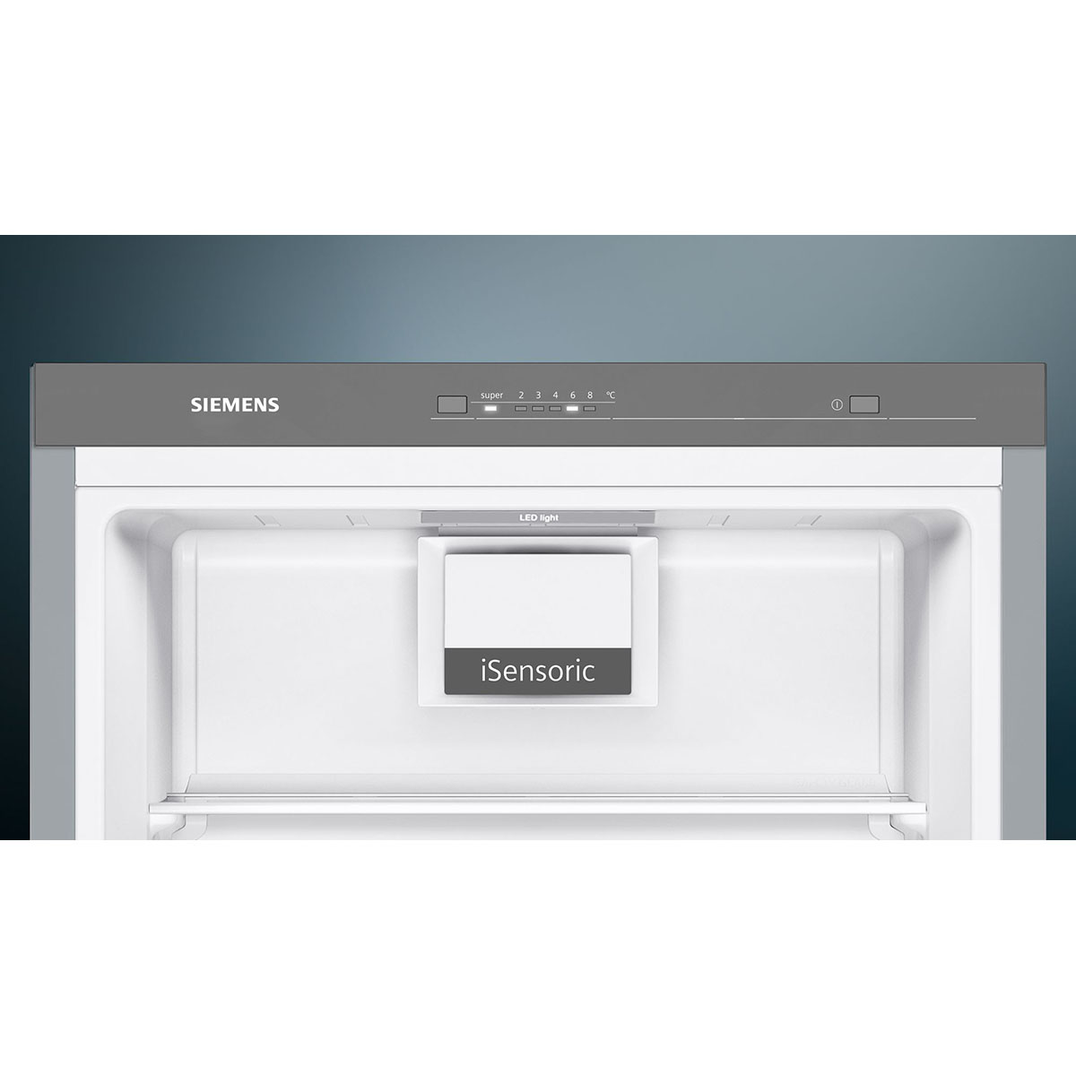Fristående Kylskåp Siemens KS36VVXDP iQ300 Black Steel med LED-belysning