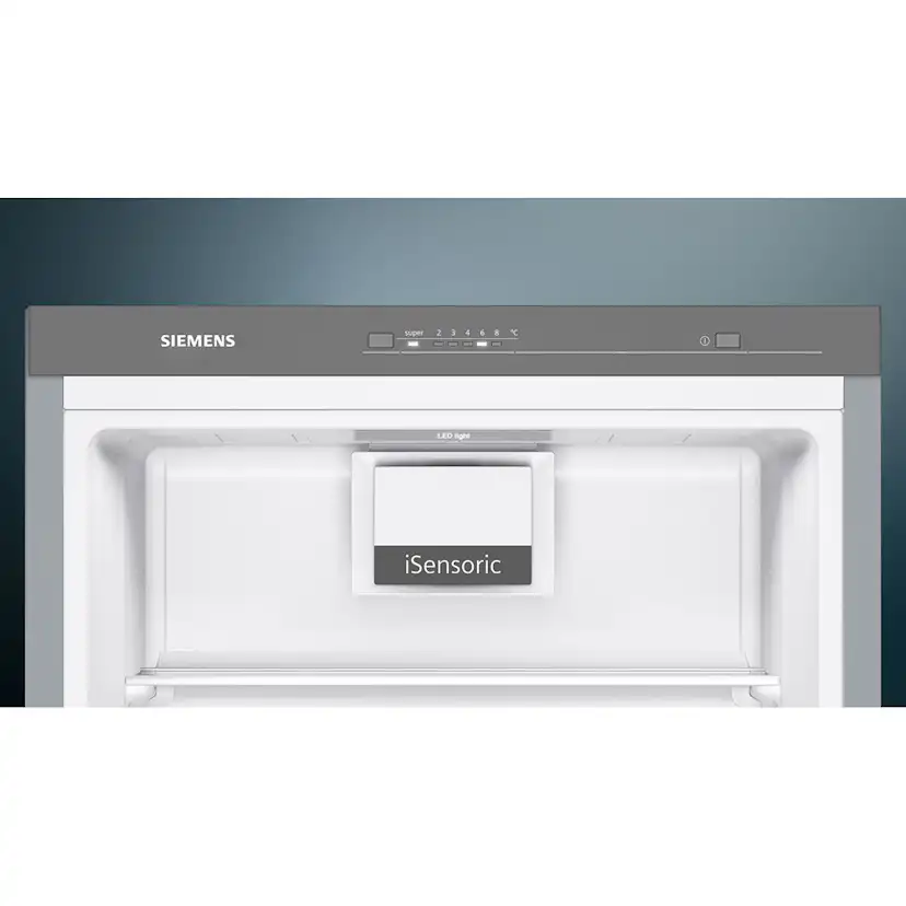 Fristående Kylskåp Siemens KS36VVXDP iQ300 Black Steel med LED-belysning