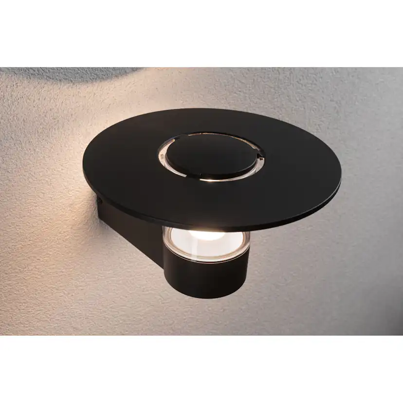 Fasadbelysning LED Paulmann Sienna med Skymningsstyrd rörelsedetektor Seawater Resistant IP44 230V