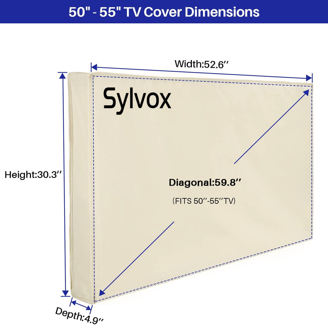 Vattentätt Skydd Sylvox för Utomhus-TV 55tum