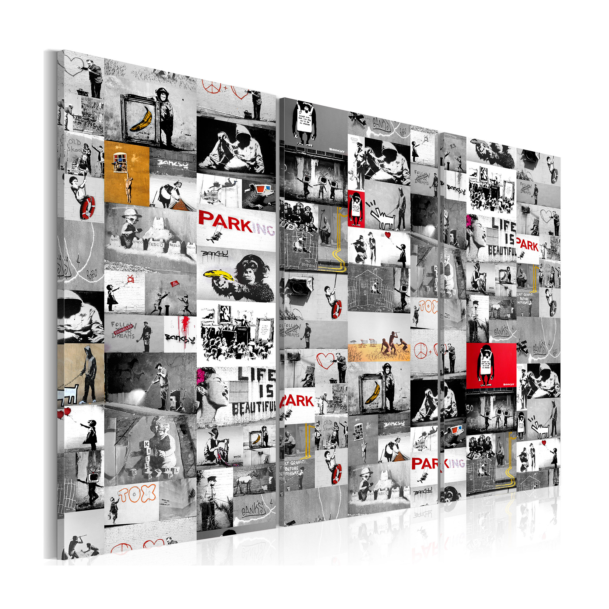 Tavla Arkiio Street Art Banksy III