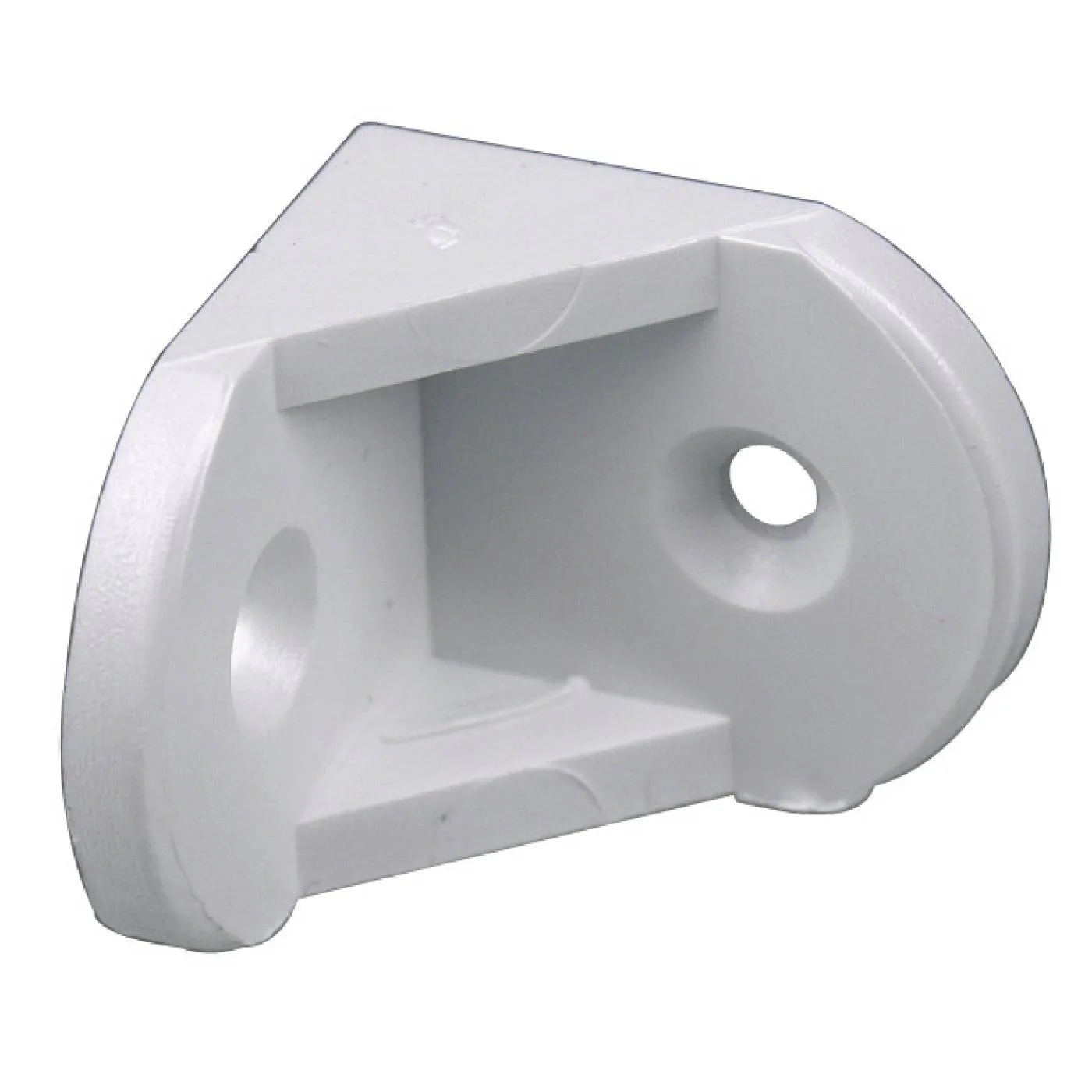 Möbelvinkel Millers Plast Vit 27X27 mm