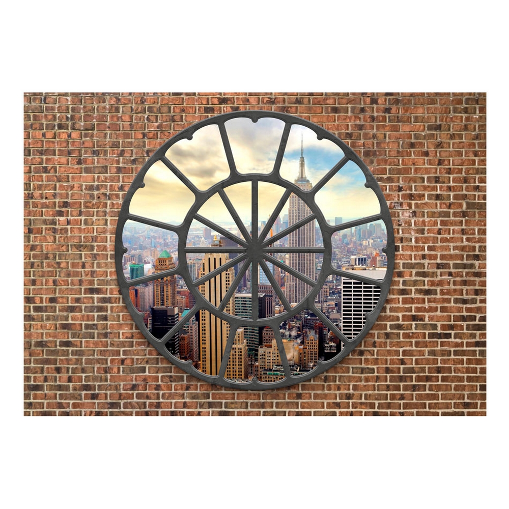 Självhäftande fototapet - New York at lunchtime 196x140 Storlek: 196x140 cm