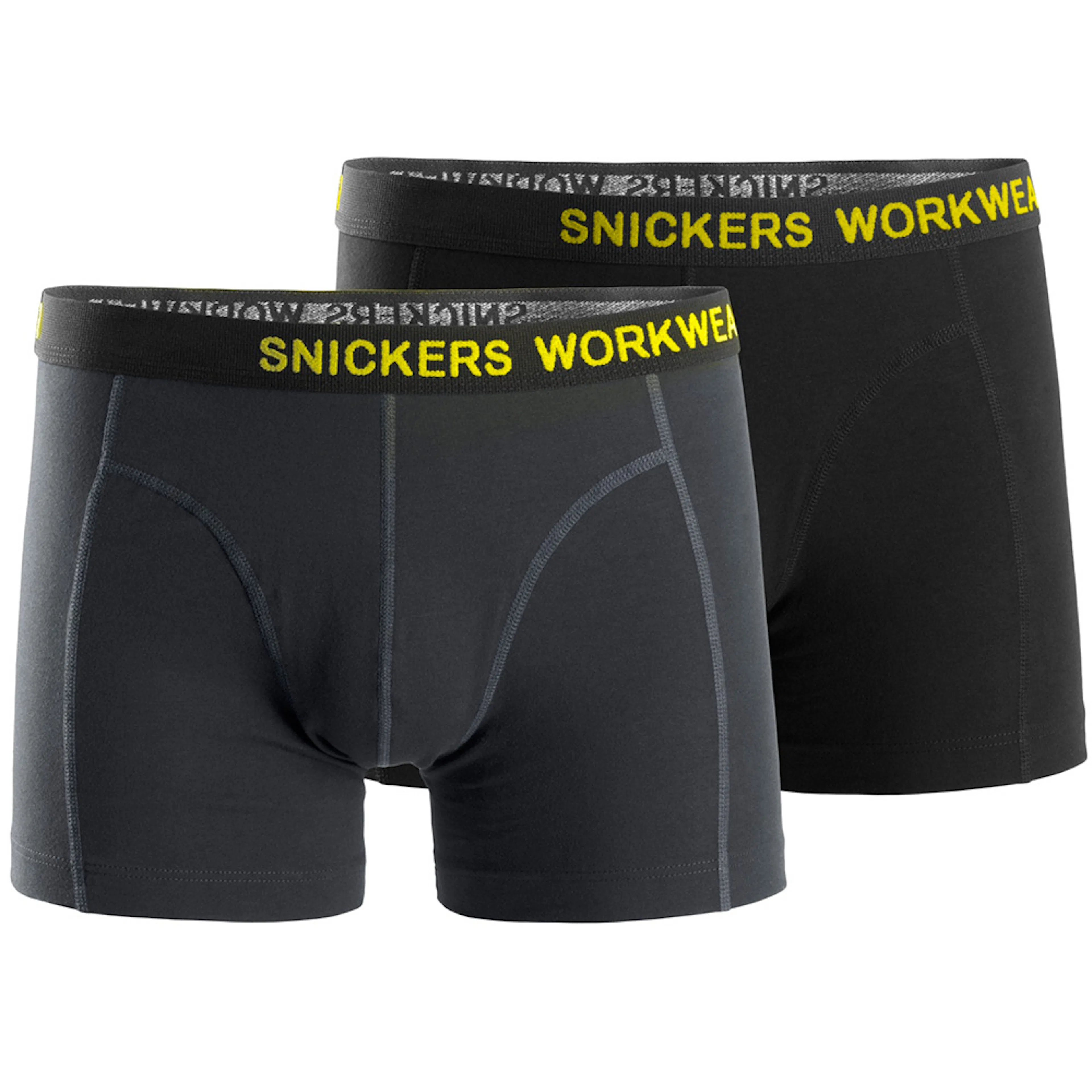 Kalsonger stretch 2-pack Storlek: XS , Färg: Black\Steel grey