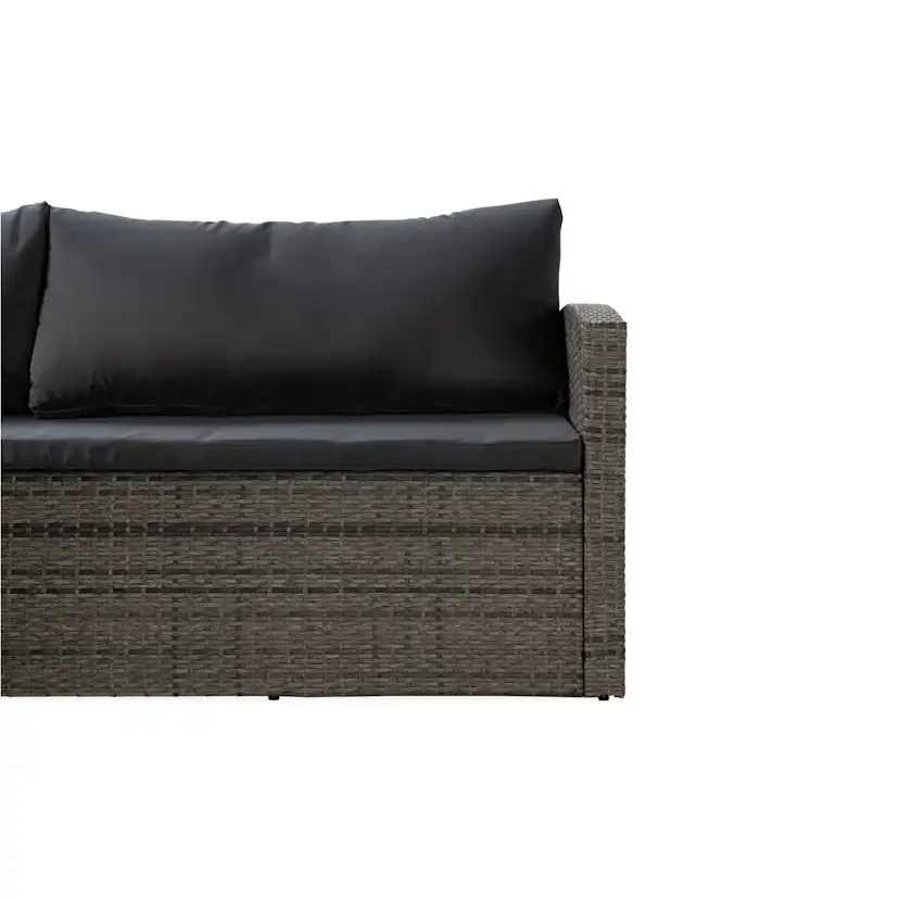 Loungegrupp Comfort Garden James Light Soffgrupp Utomhus 5-sits med Bordsskiva i Aintwood