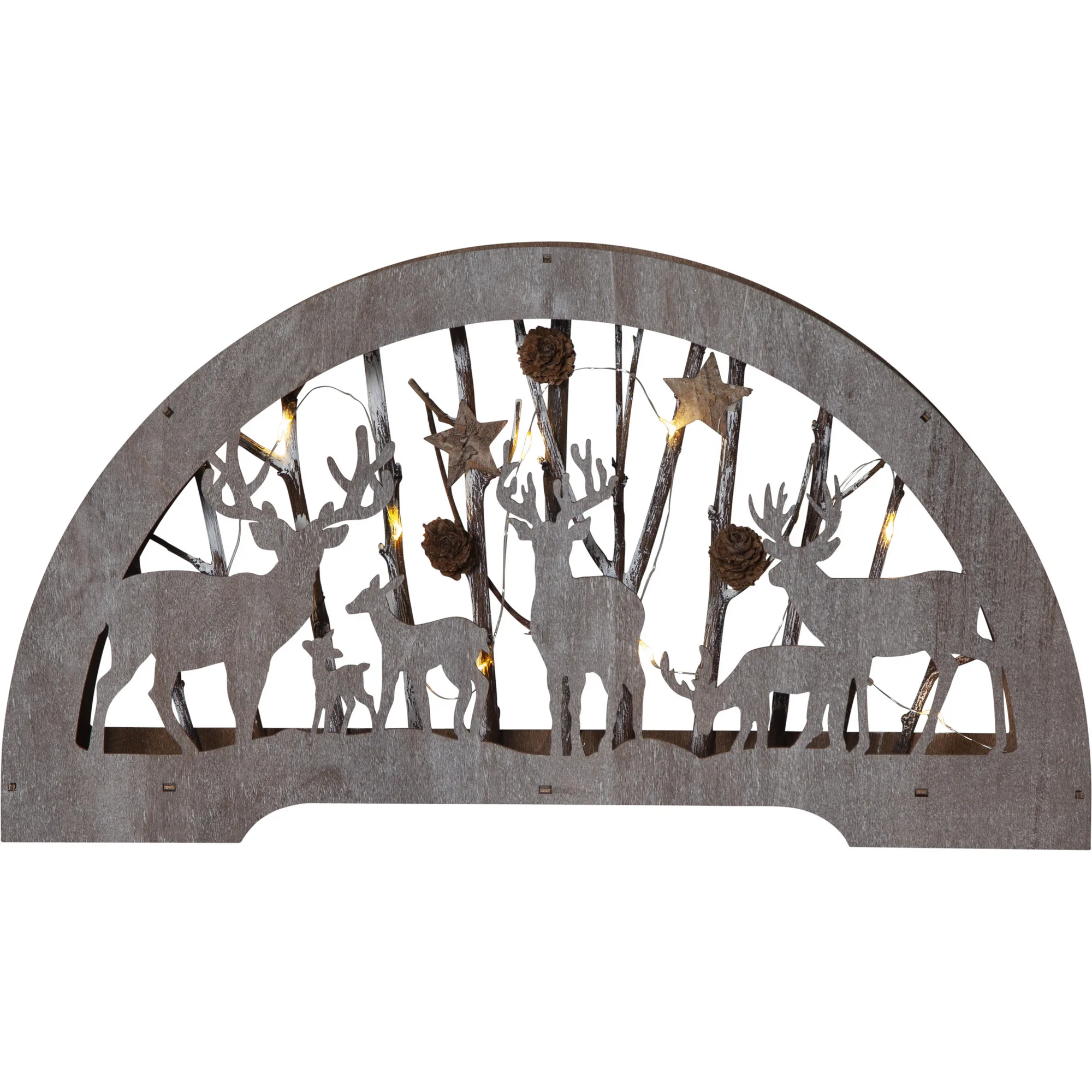 Juldekoration Star Trading Fauna 25 cm Natur