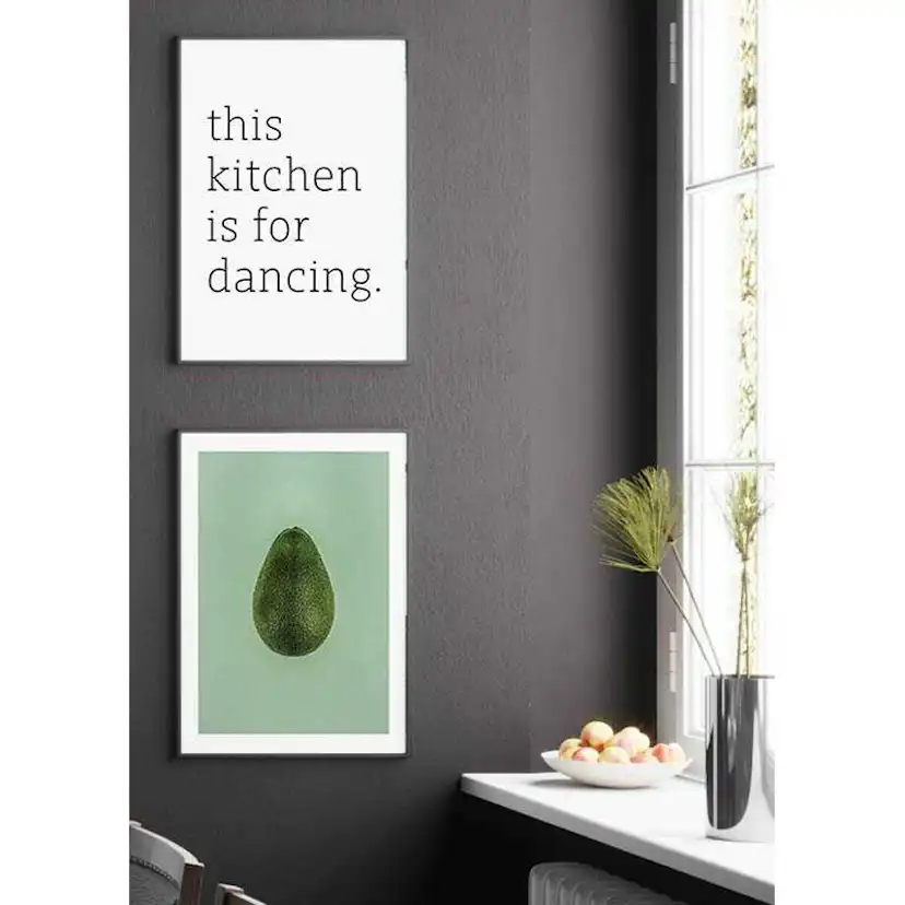Kitchen Is For Dancing 30x40 cm