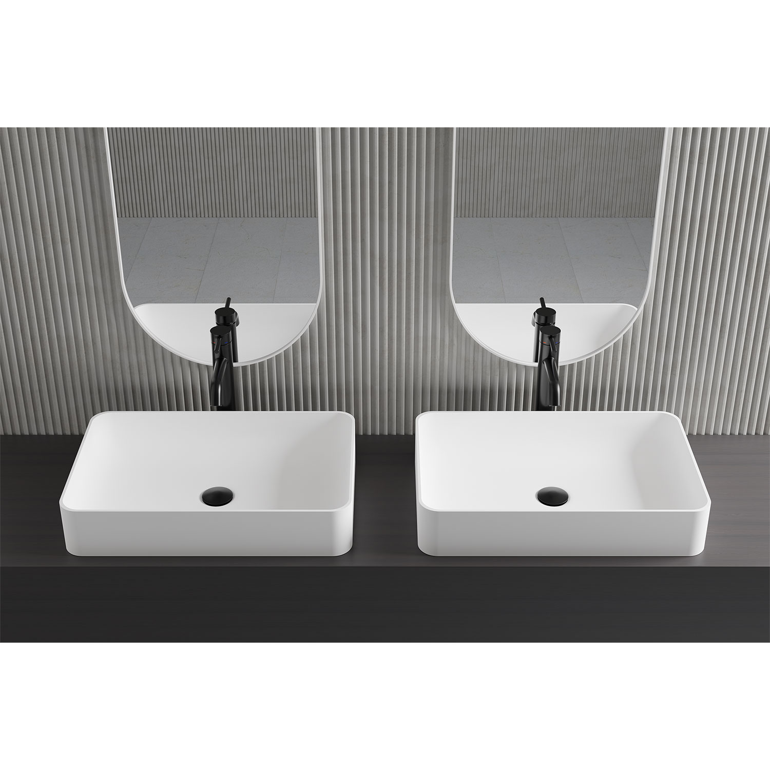 Tvättställ Scandtap Solid S2