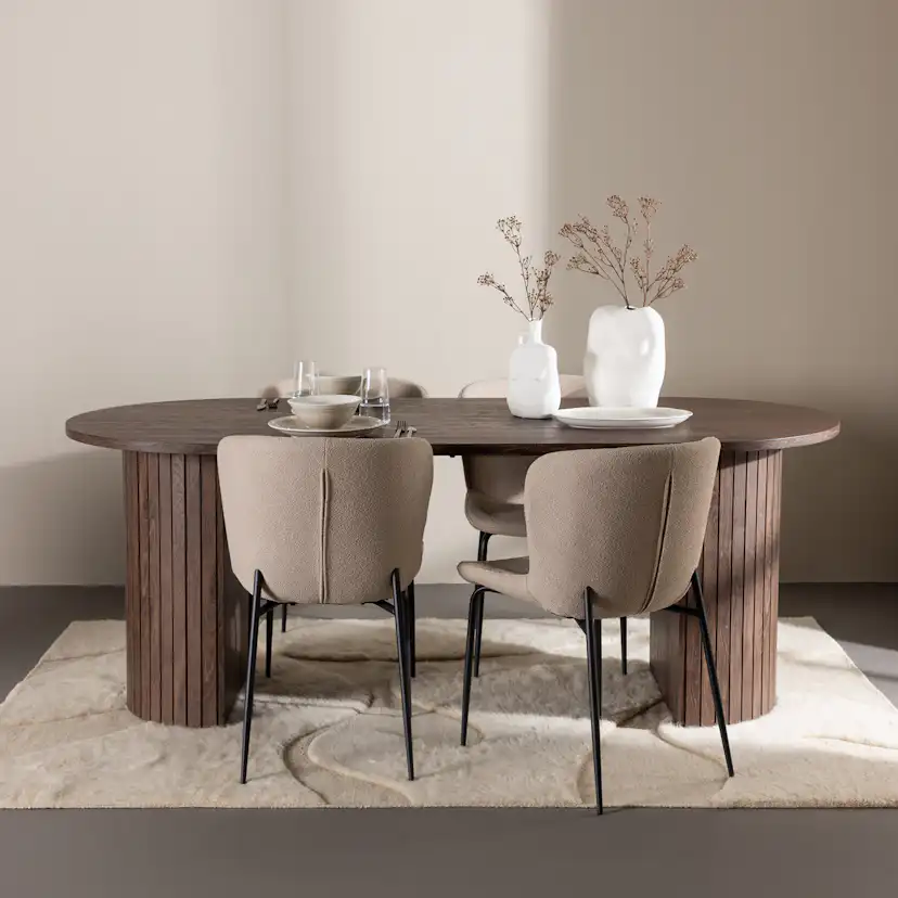 Matgrupp Venture Home Härön 200 med 4 st Modesto Stolar