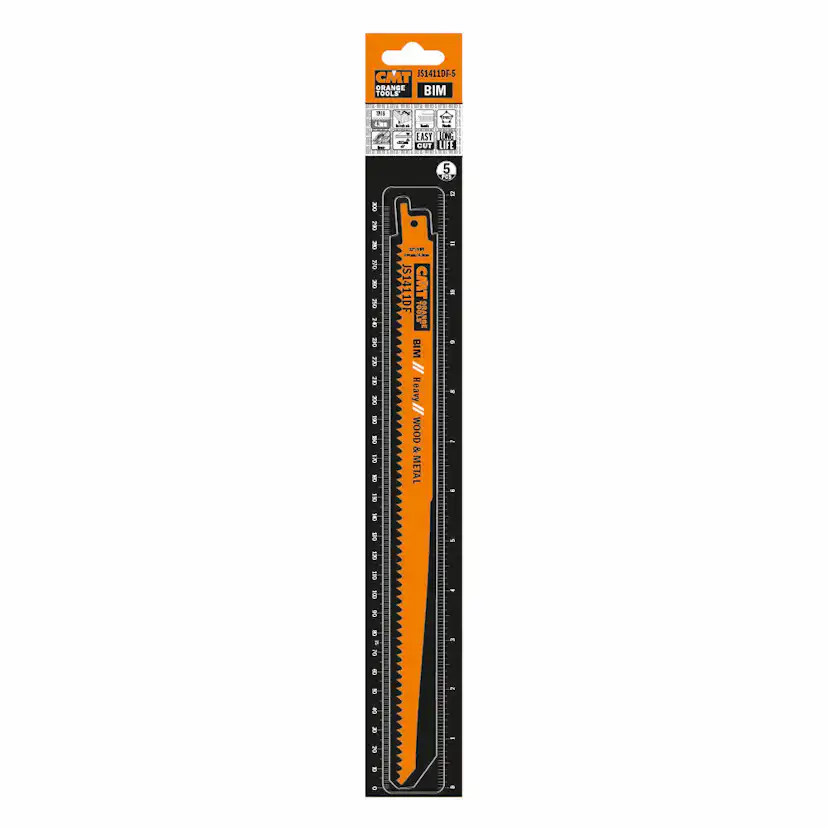 Tigersågblad CMT Orange Tools Trä/metall 300mm BIM Heavy 5 st JS1411DF-5