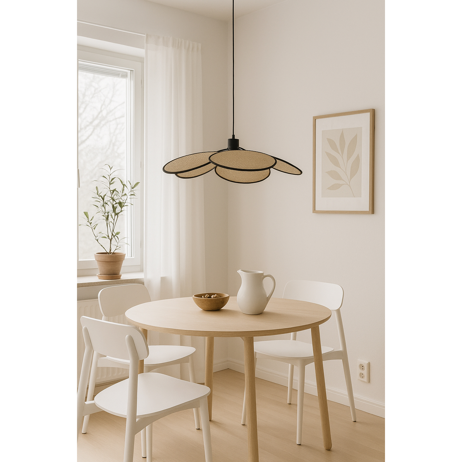 Taklampa Cottex Wing Ø30 cm