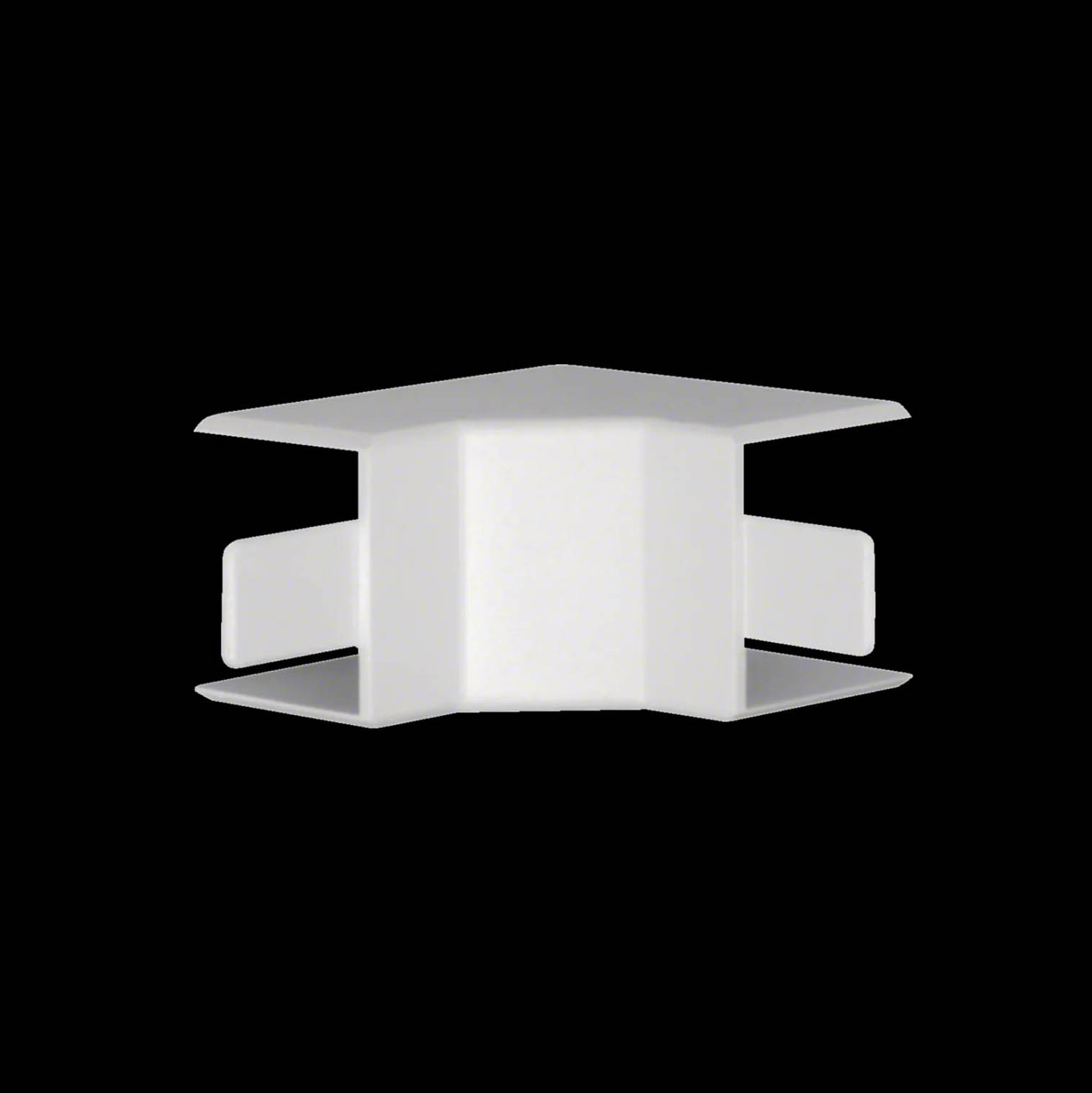 Innerhörn till Matarkanal Hager LF/LFH 30 x 30 mm Halogenfri Vit RAL 9016