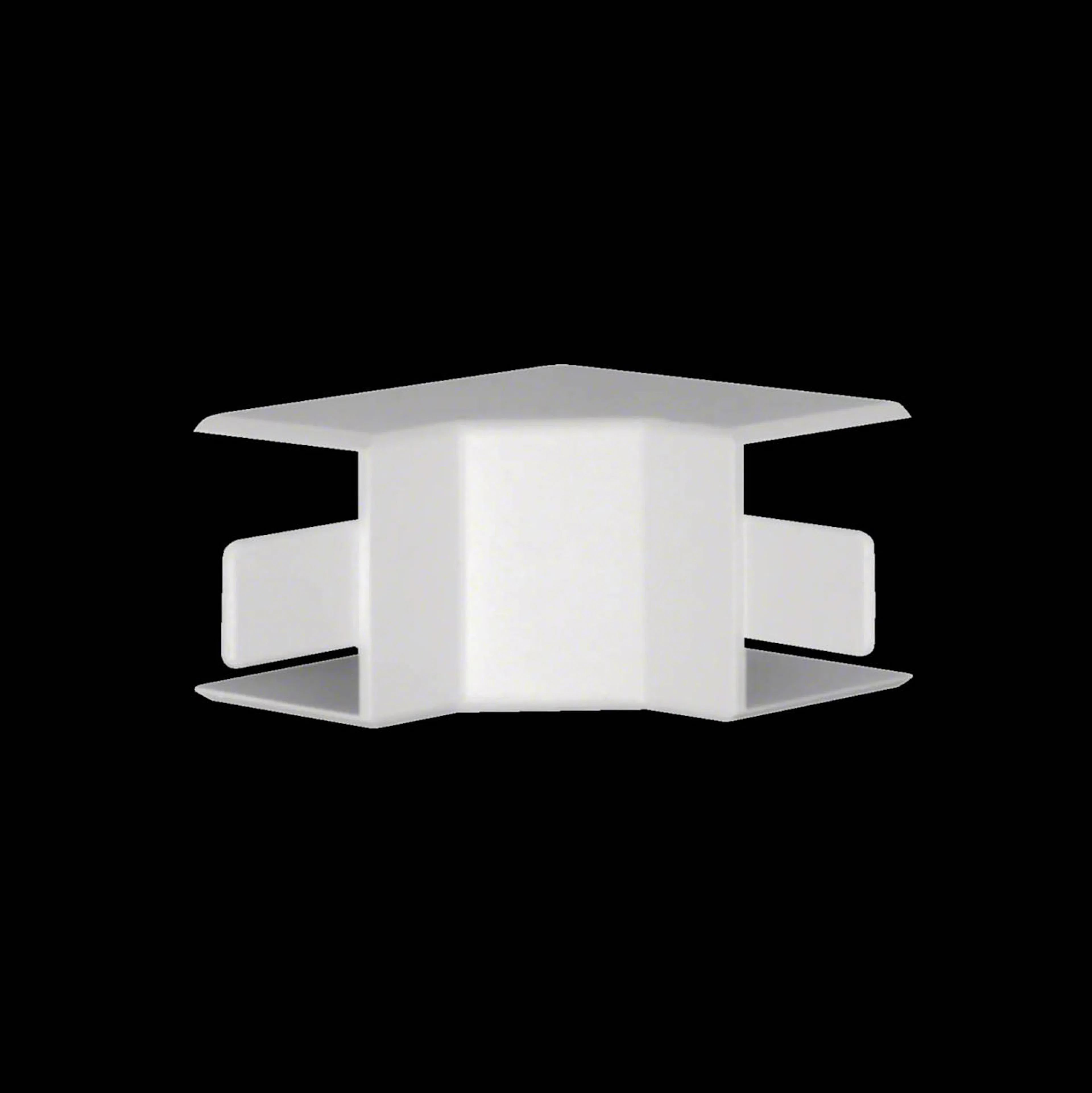 Innerhörn till Matarkanal Hager LF/LFH 30 x 30 mm Halogenfri Vit RAL 9016