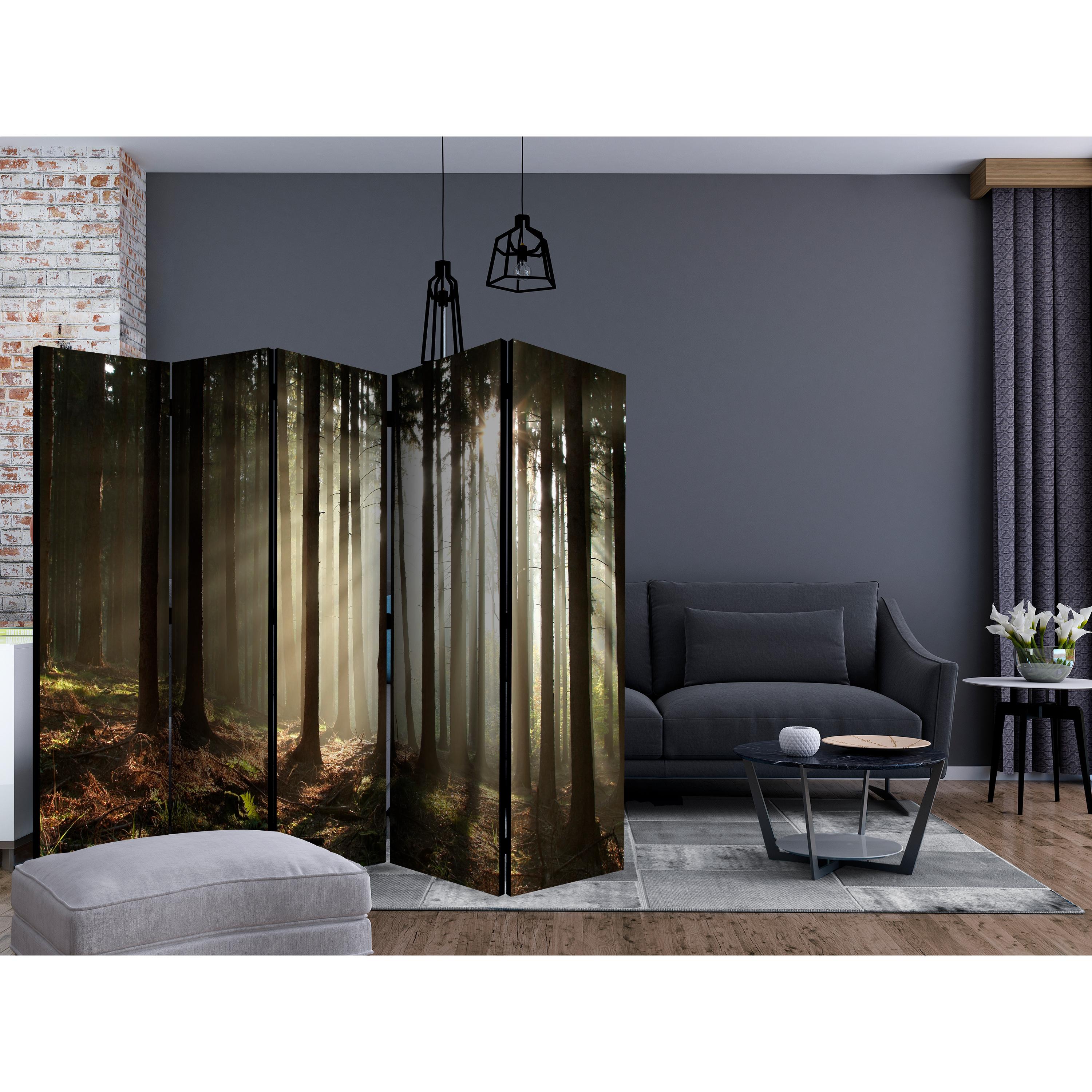 Rumsavdelare Arkiio Coniferous Forest II 225x172 cm