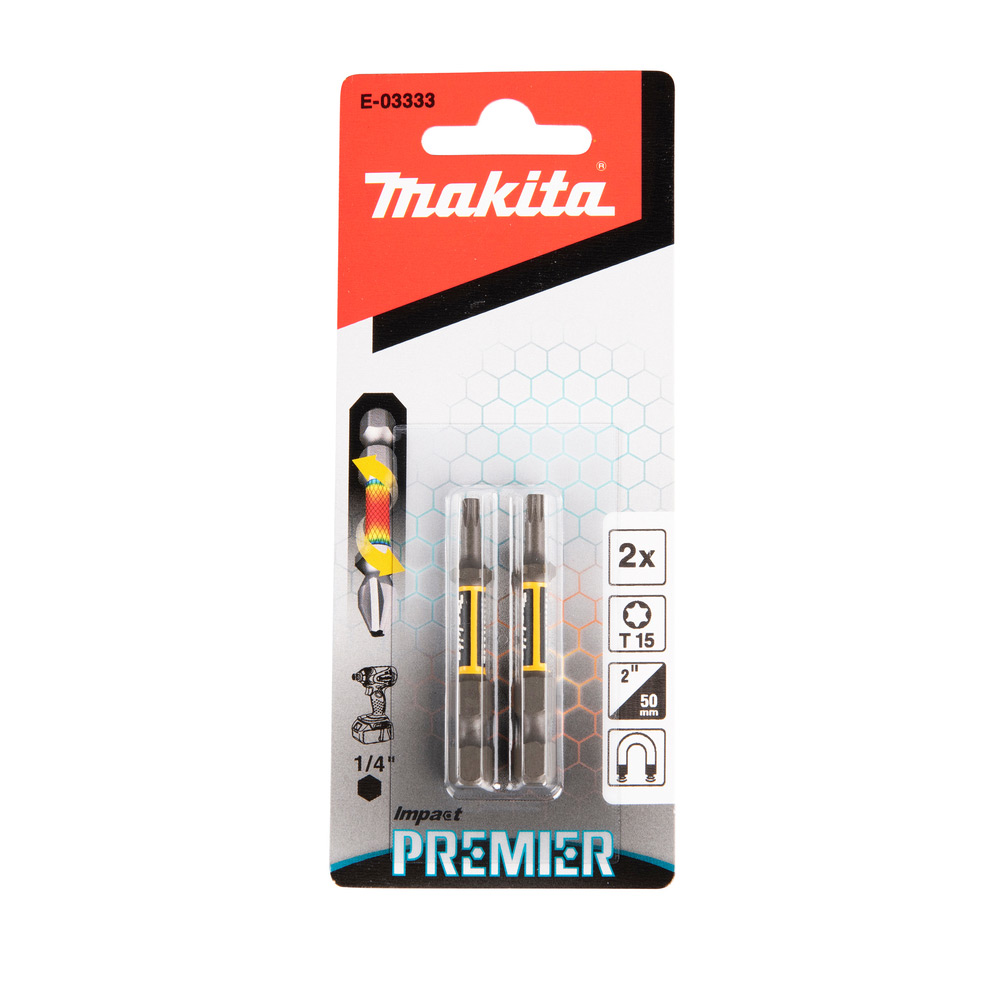 Bits Makita Impact Premier E-03333 50 mm 2-pack
