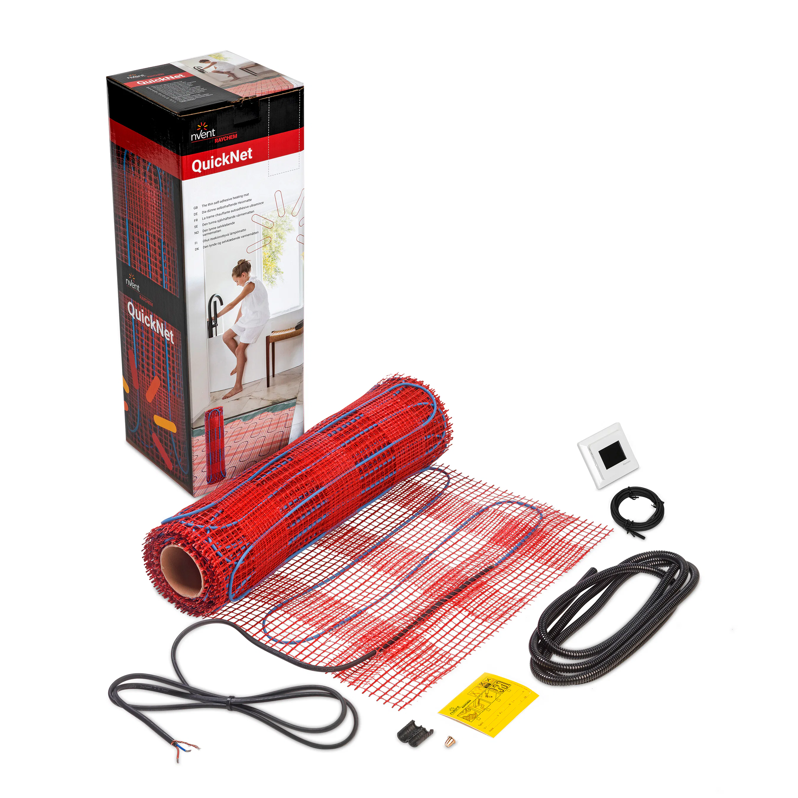 GOLVVÄRMEMATTA 9.0M2-800W TERM 9 m2