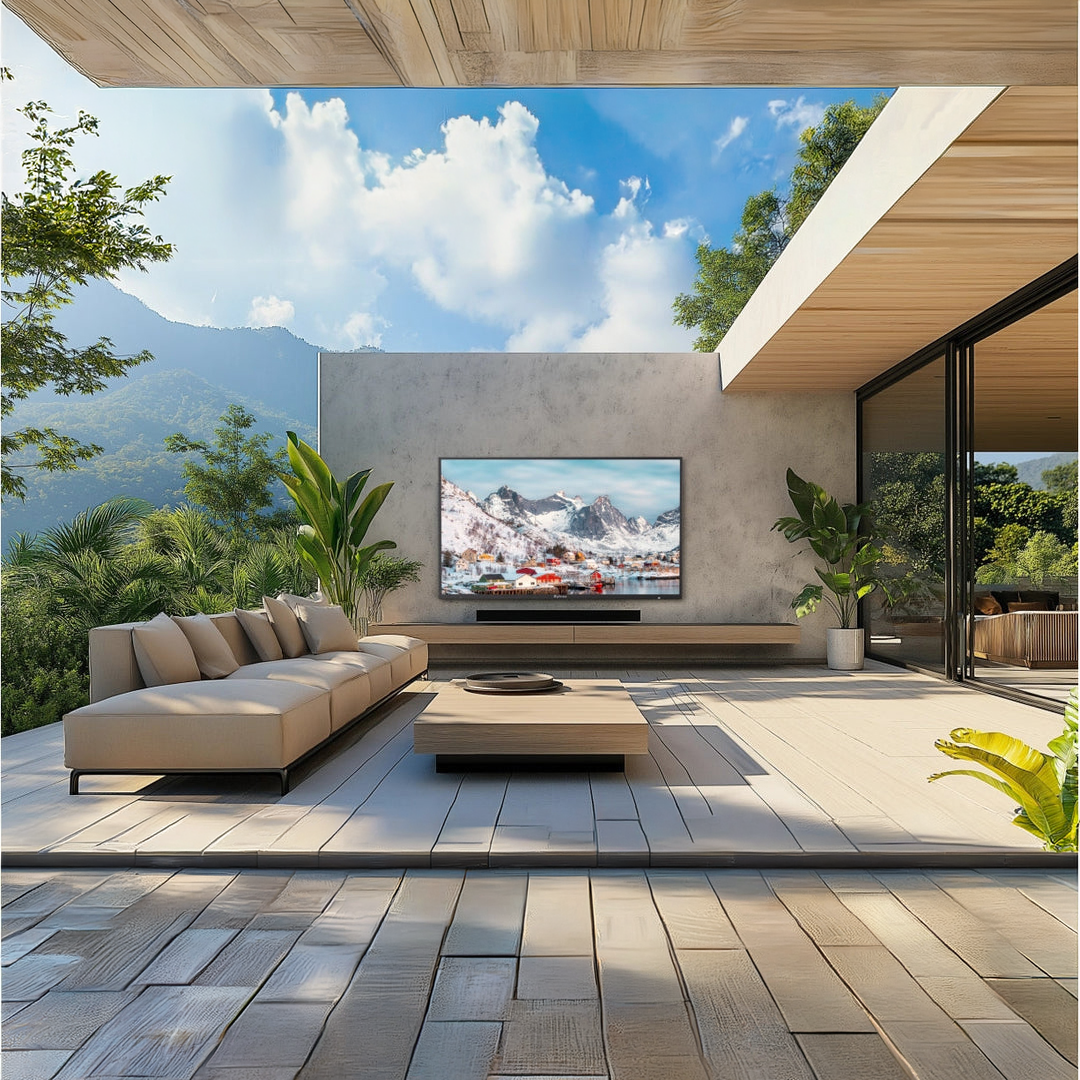 Utomhus TV Sylvox Cinema Pro 120Hz Helio QLED 65tum