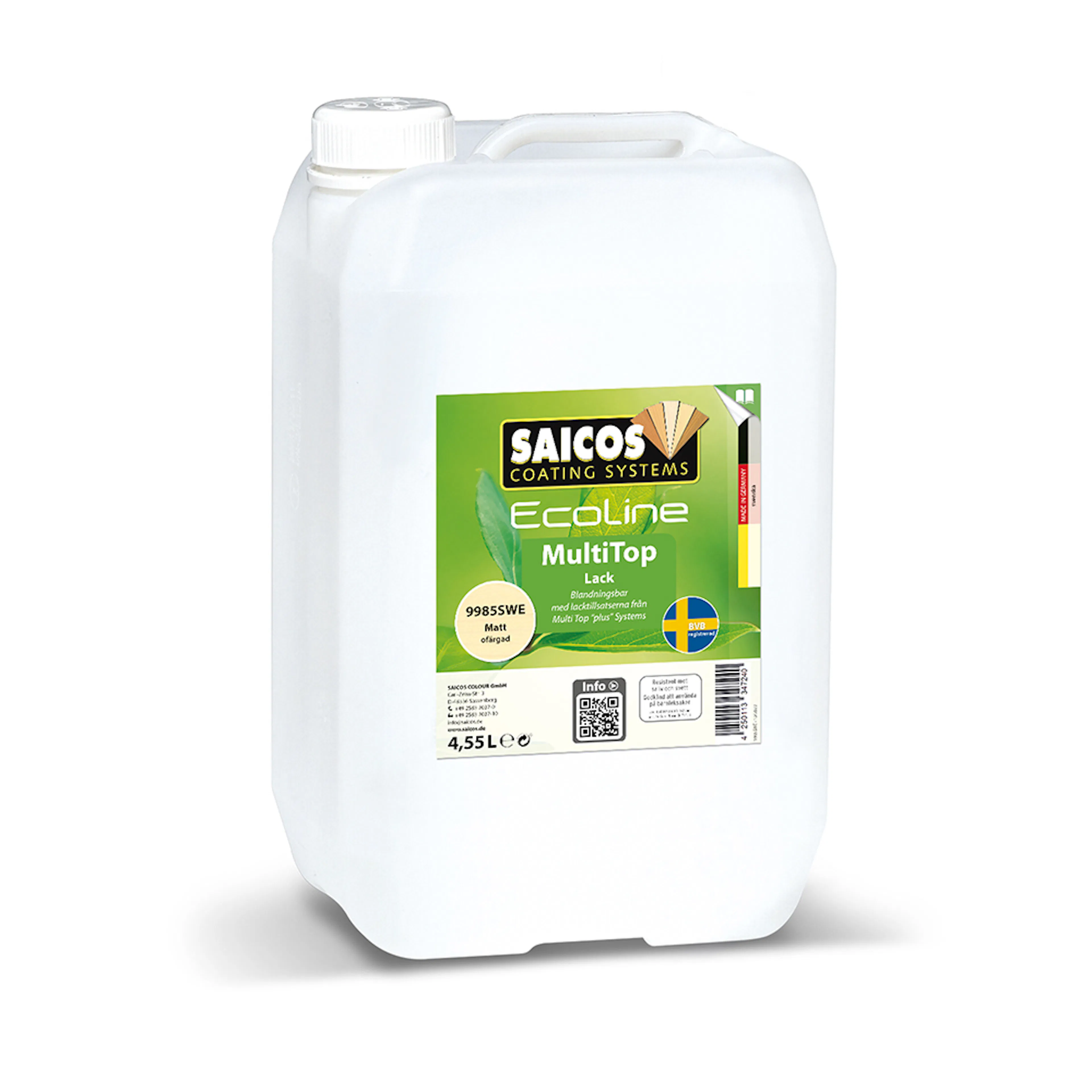 Saicos SAI LACK MultiTop Matt 4,55L Matt