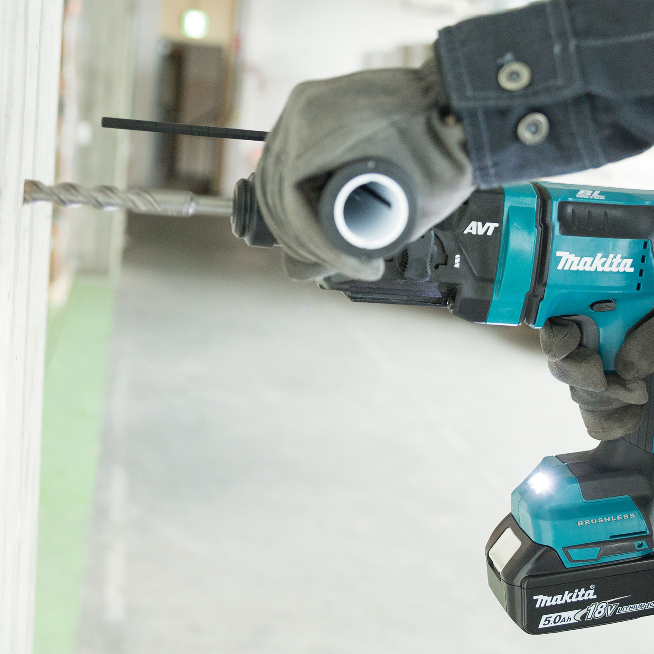 Borrhammare Makita LXT DHR182Z utan Batteri