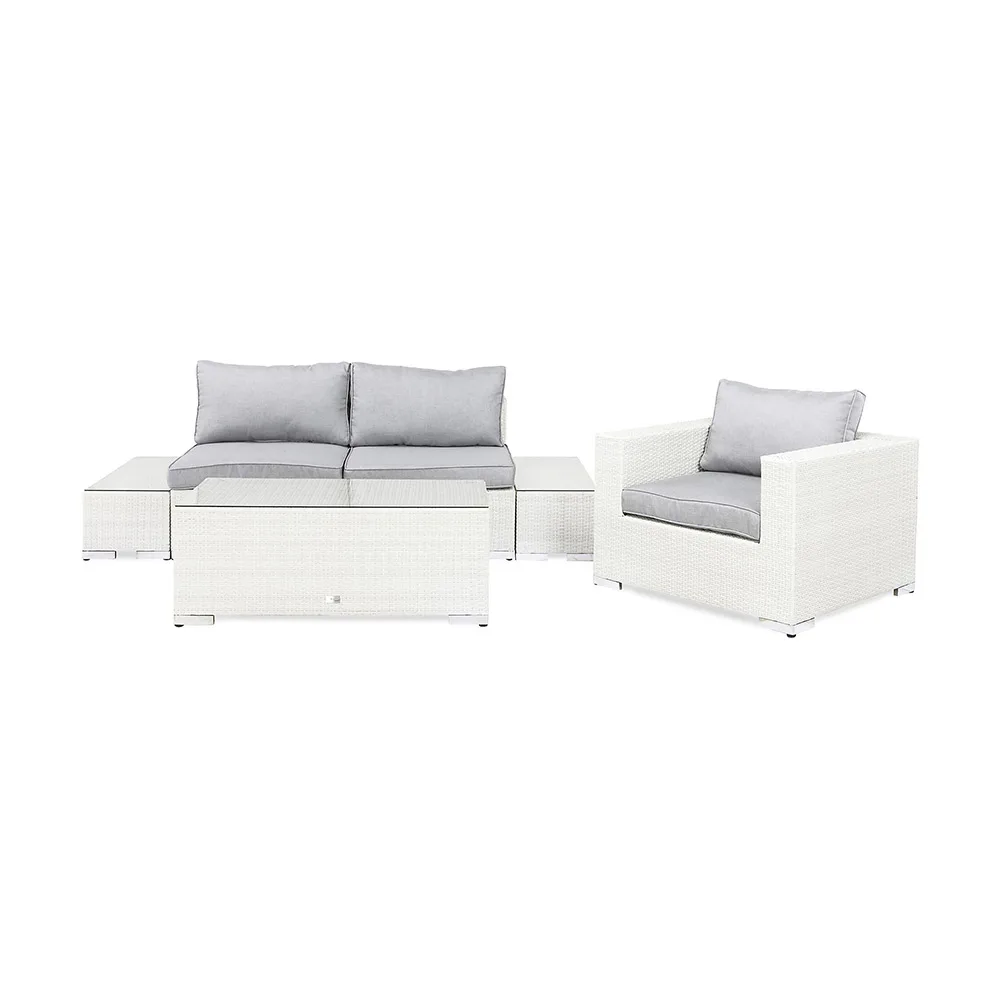 Loungegrupp Comfort Garden Bahamas med Utefåtölj inkl. Dynor Utomhus