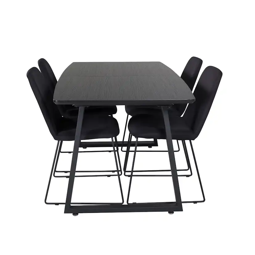 Matgrupp Venture Home Ina med 4 Muscot Stolar